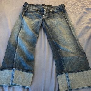 Size 26 rock and republic jean capri